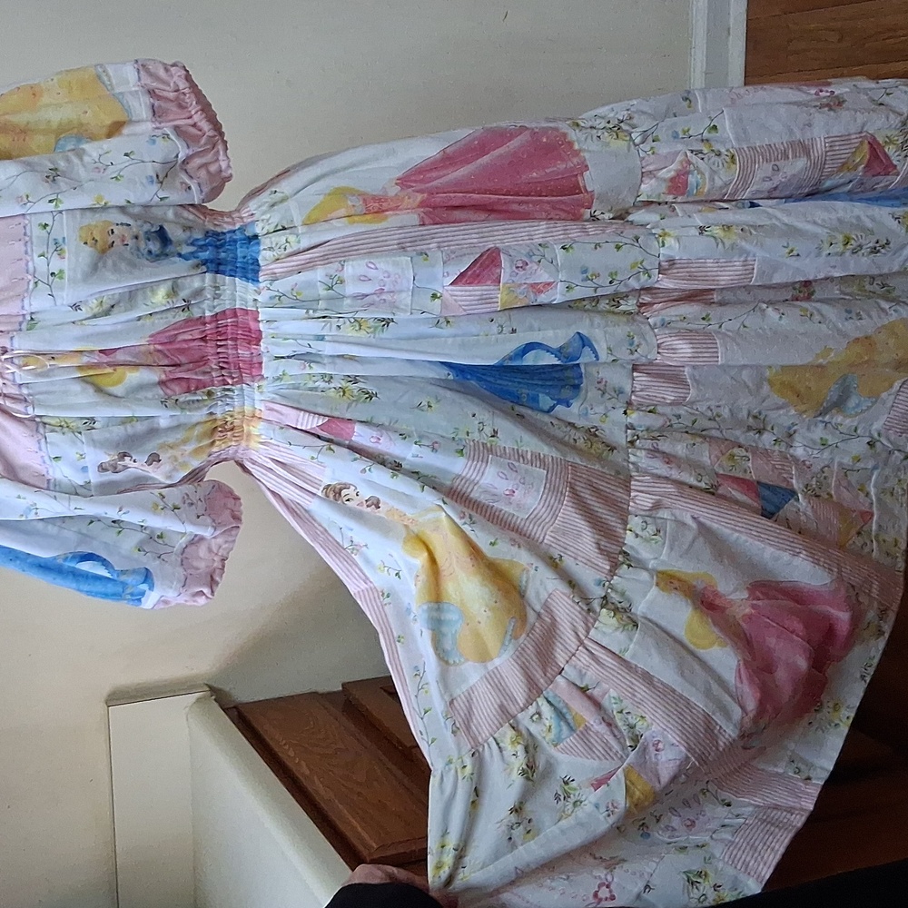 Disney Princess Colorful Patchwork Dress - Picture 8 of 11